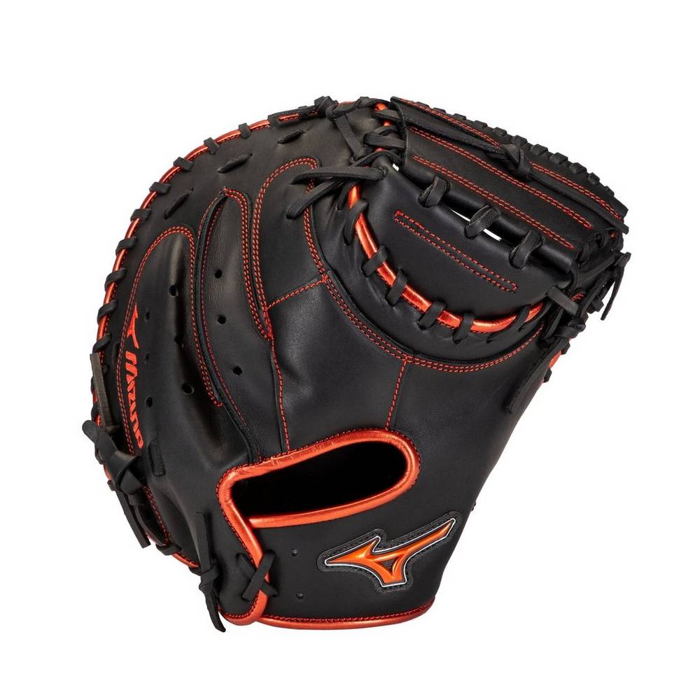 Catchers Mitt Mizuno Baseball MVP Prime SE 34" Uomo - Nere/Rosse - 94170-GHSF